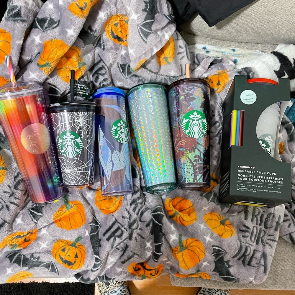 Brand new Starbucks tumblers
